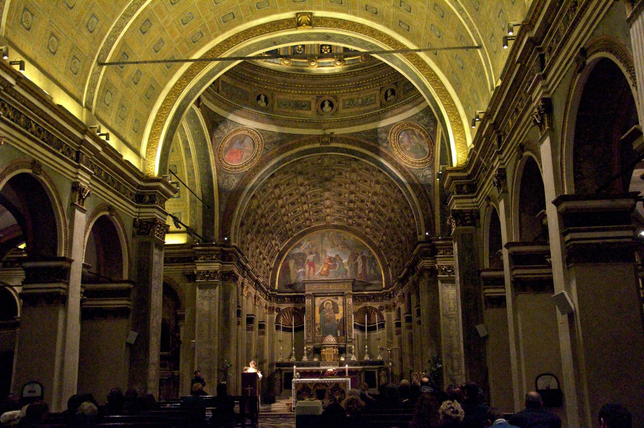 Finta abside di Bramante a Santa Maria presso San Satiro, Milano