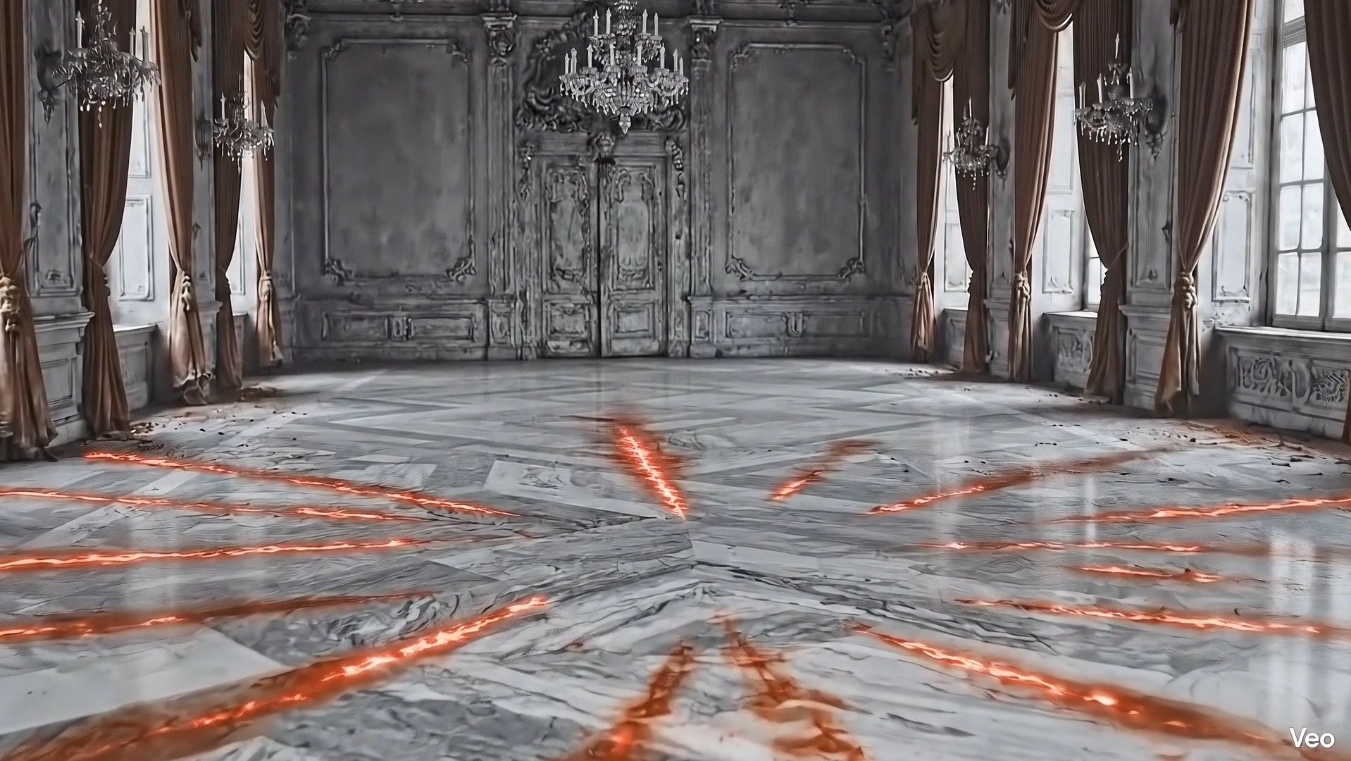 AI short film thumbnail for 'The Red Salon'